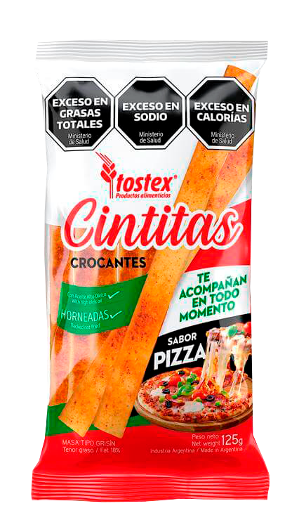 TOSTEX CINTAS PIZZA X 125 G 13