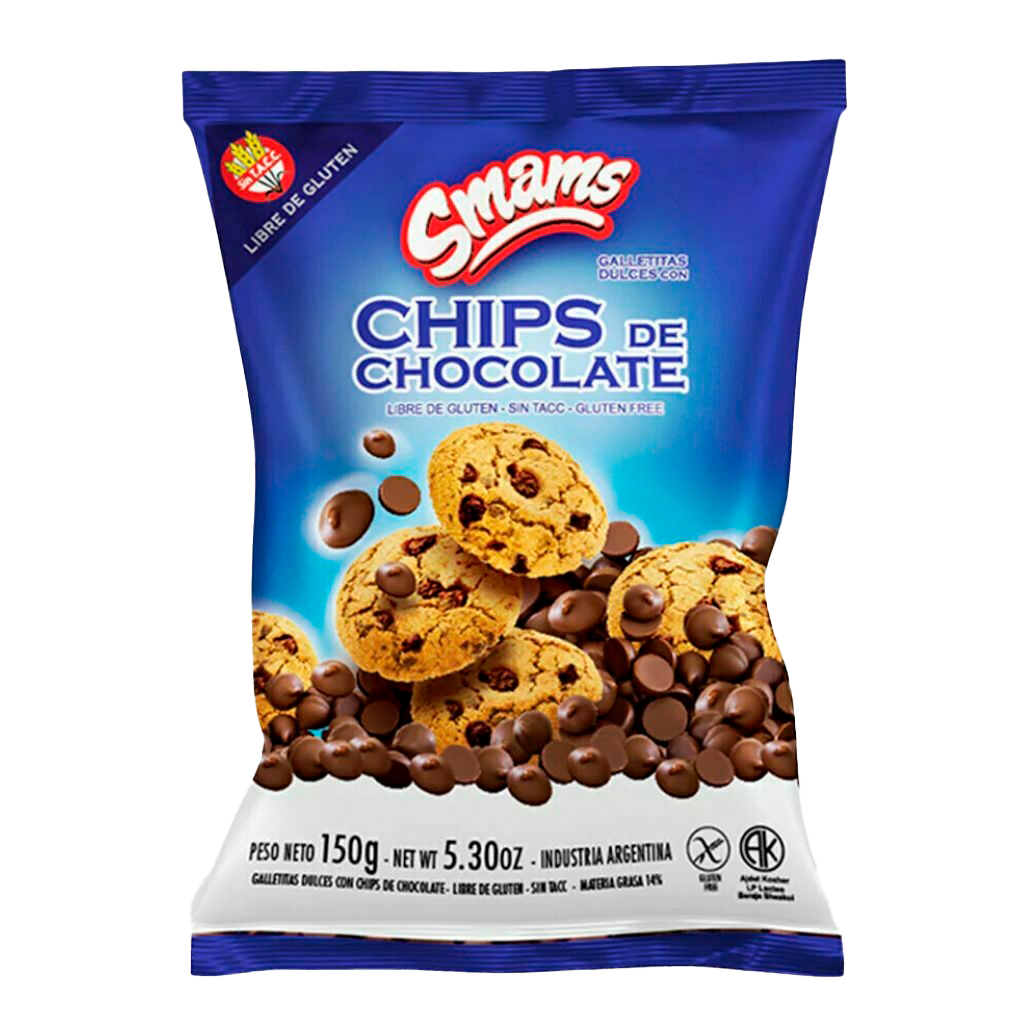 SMAMS CHIPS CHOC X 150 G 18