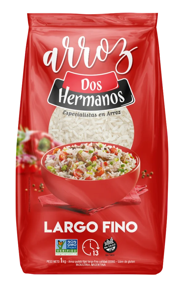 DOS HERMANOS ARROZ 5/0 LARGO FINO X 1 KG
