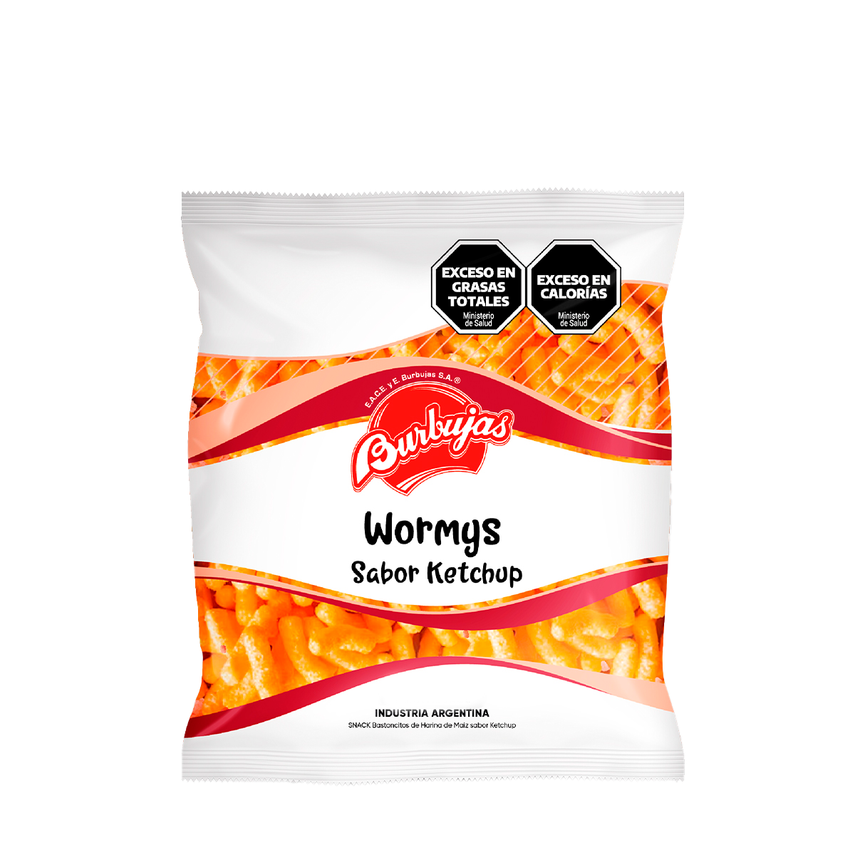 BURBUJAS BASTONCITOS KETCHUP X 1 KG  ##