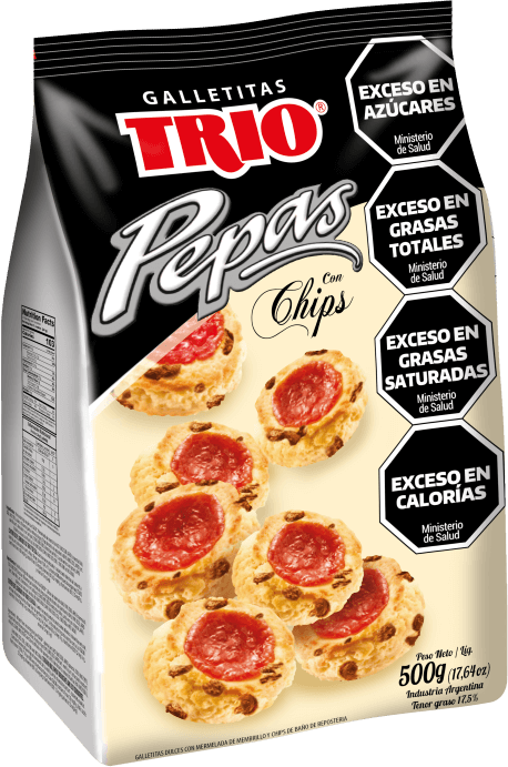 TRIO PEPA CHIP X 500 GRS 10
