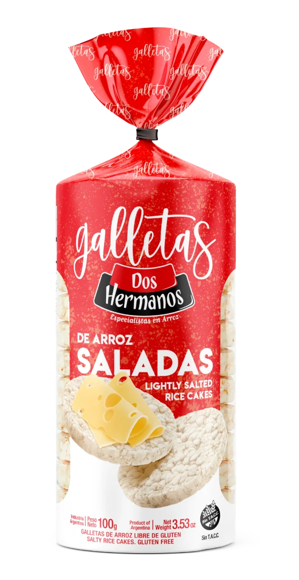 DOS HERMANOS GALLETAS SLIM SALADA 12  S X 100 G