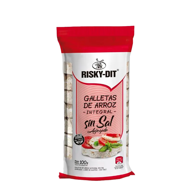 RISKY-DIT DISCO ARROZ SIN SAL X 90 G 12 