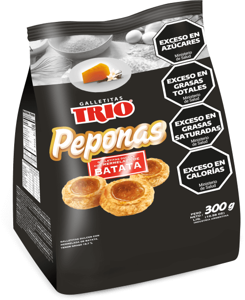TRIO PEPONAS BATATA X 300 G 12