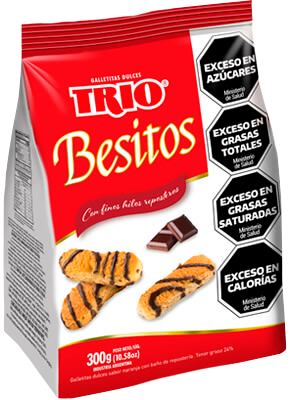 TRIO BESITOS X 300 GRS 10