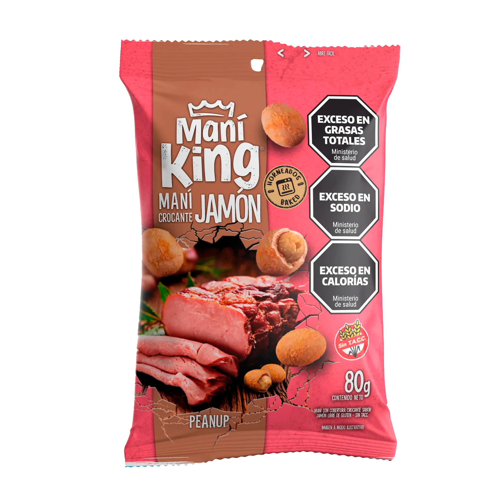 KING MANI CROC JAPONES JAMON X 80 G