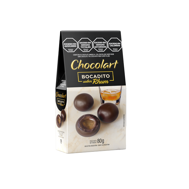 CHOCOLART BOCADITO LICOR 80GRS