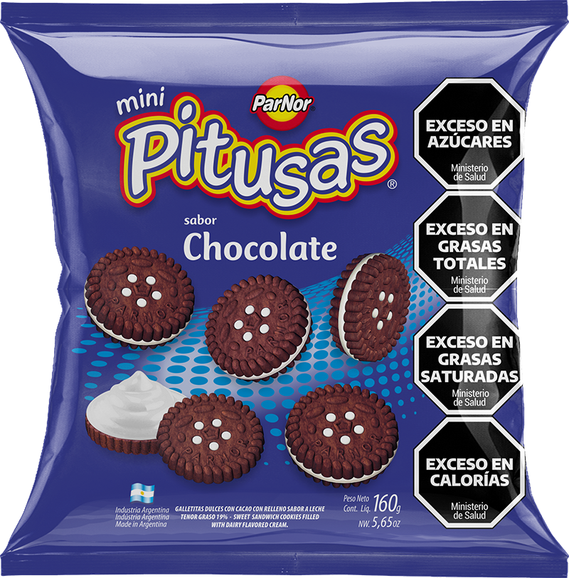 PARNOR PITUSA CHOCOLATE X 160 GRS 30 