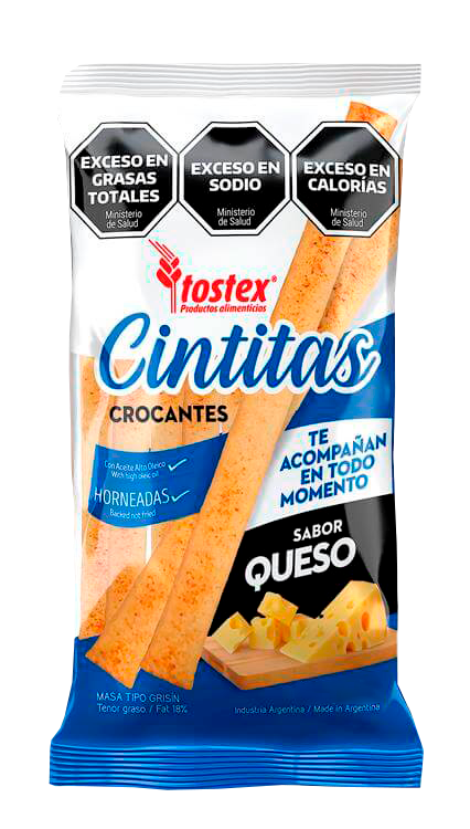 TOSTEX CINTAS QUESO X 150 G 13