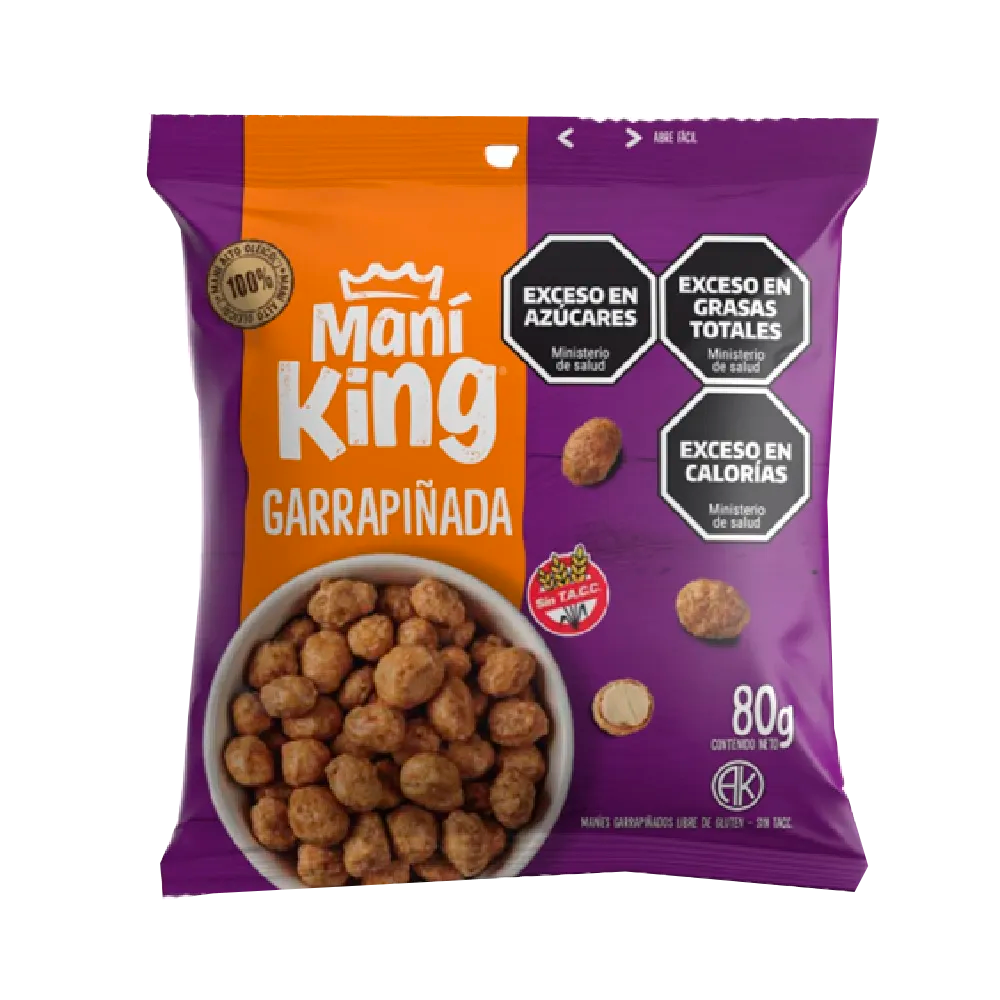 KING MANI GARRAPIÑADA  PREMIUM X 80 G