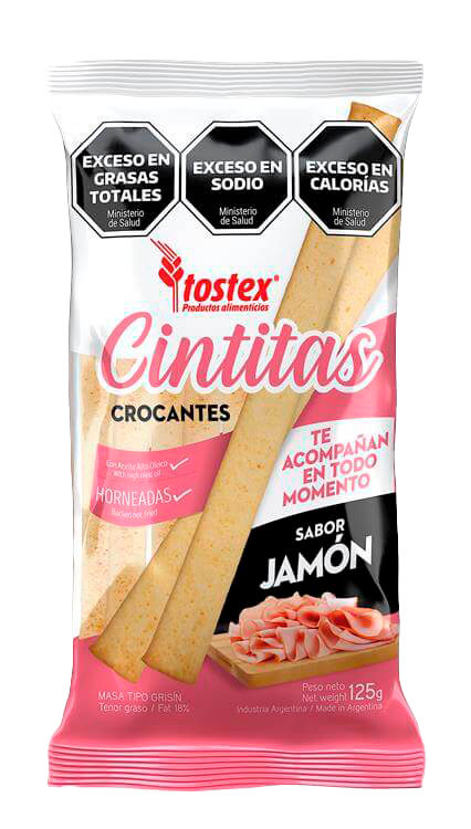 TOSTEX CINTAS JAMON X 125 G 13
