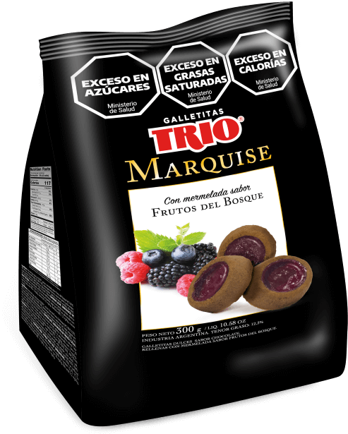 TRIO MARQUISE FRUTOS DEL BOSQUE X 300 G 10