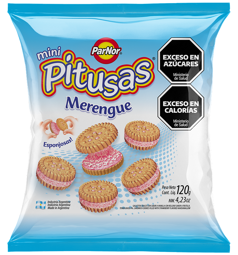 PARNOR PITUSAS MERENGUE X 120 G 30 