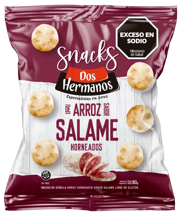 DOS HERMANOS DISCO SALAME X 80 G