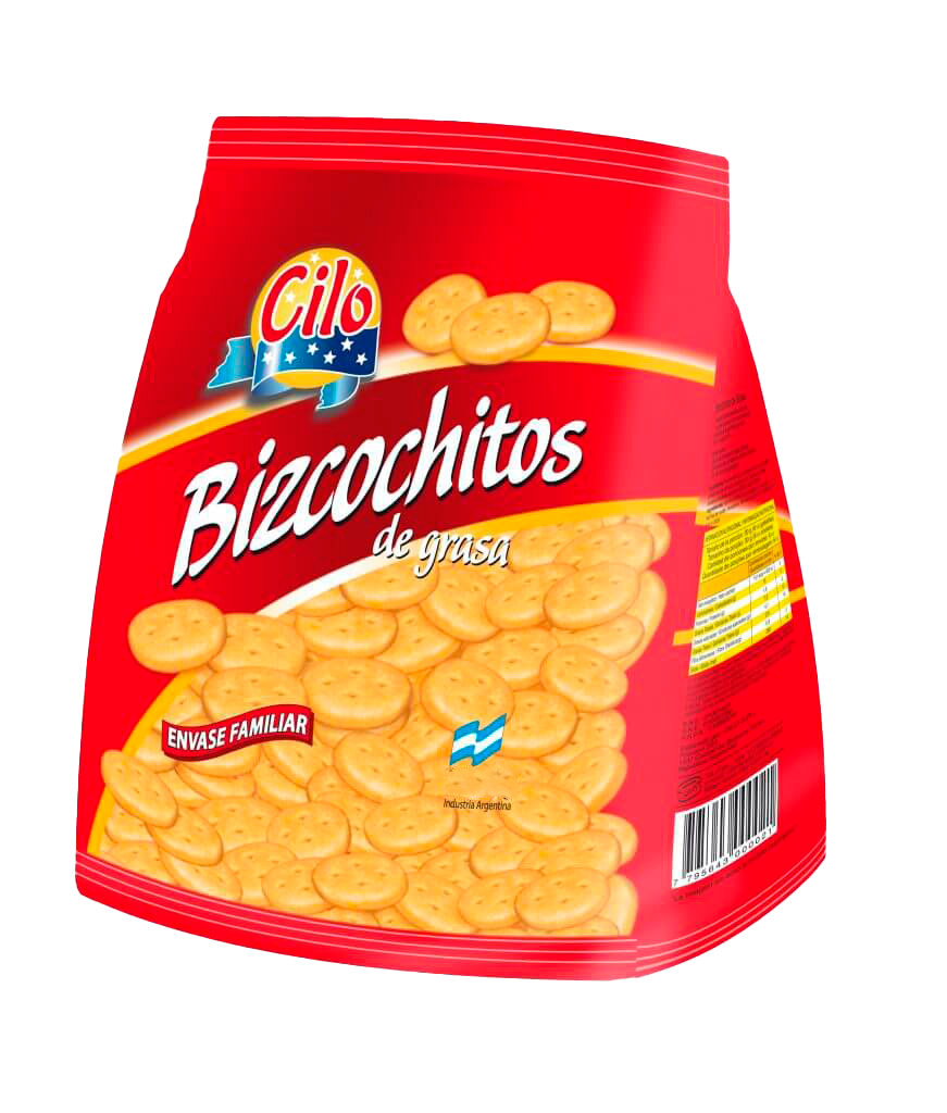 CILO BIZCOCHITOS GRASA X 350 G 12