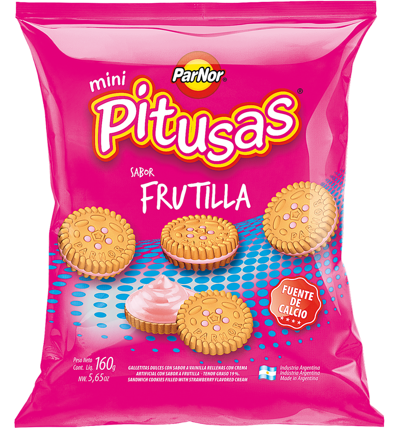 PARNOR PITUSA FRUTILLA X 160 GRS 30 