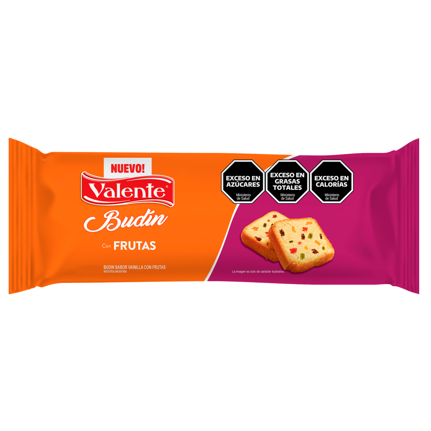 VALENTE BUDIN FRUTA X 200 GRS 15