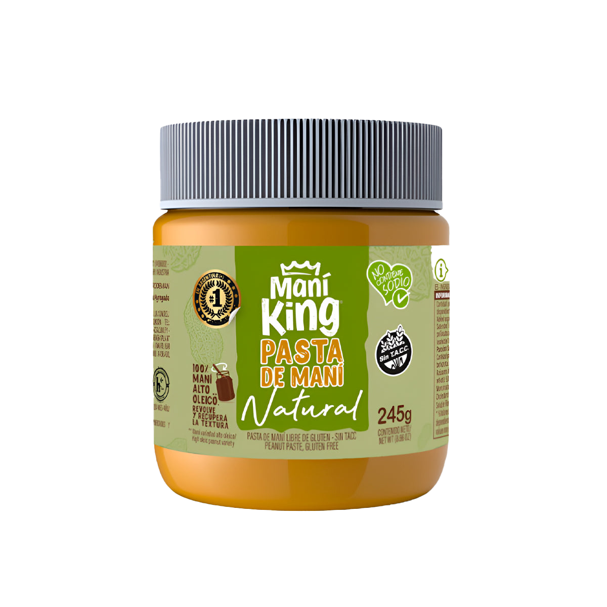 KING PASTA DE MANI X 245 G 12