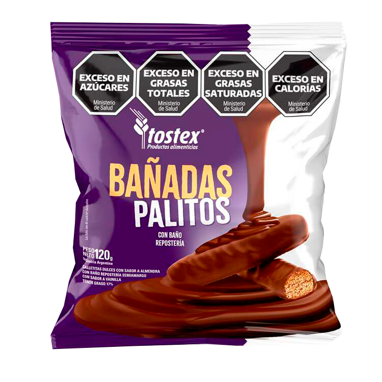TOSTEX PALITOS BAÑADOS X 120 GRS 14