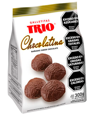 TRIO CHOCOLATINA X 300 GRS 12