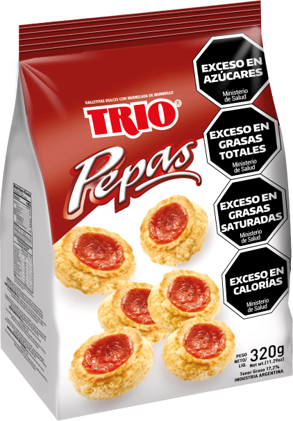 TRIO PEPA X 320 GRS 12