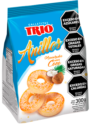 TRIO ANILLO COCO X 300 G 10
